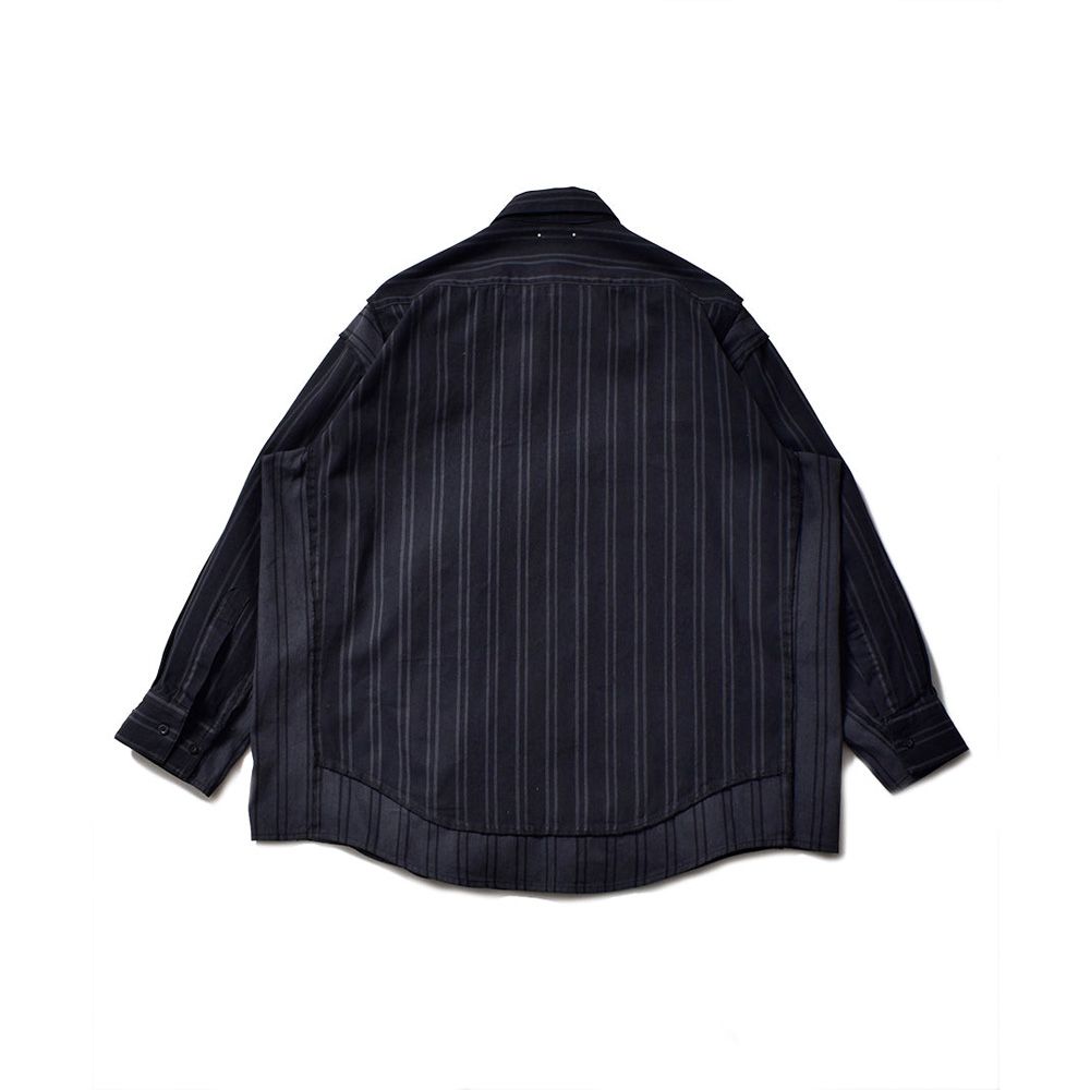 N.HOOLYWOOD × MINEDENIM / BD.Discharge Stripe NHW SH / MND-NHW001