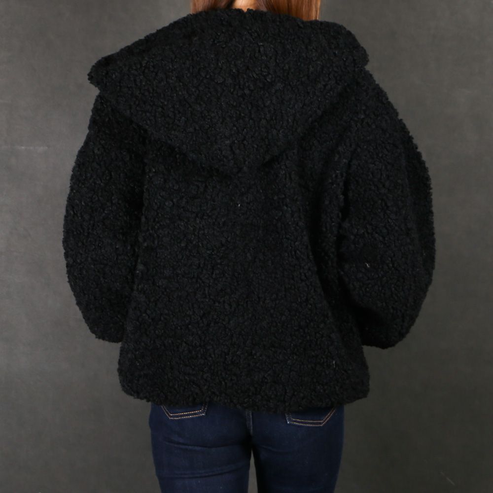 【レディース】 IPAMA イパマ - BLACK / ボア フードブルゾン (フリース) / LJXA0042033588