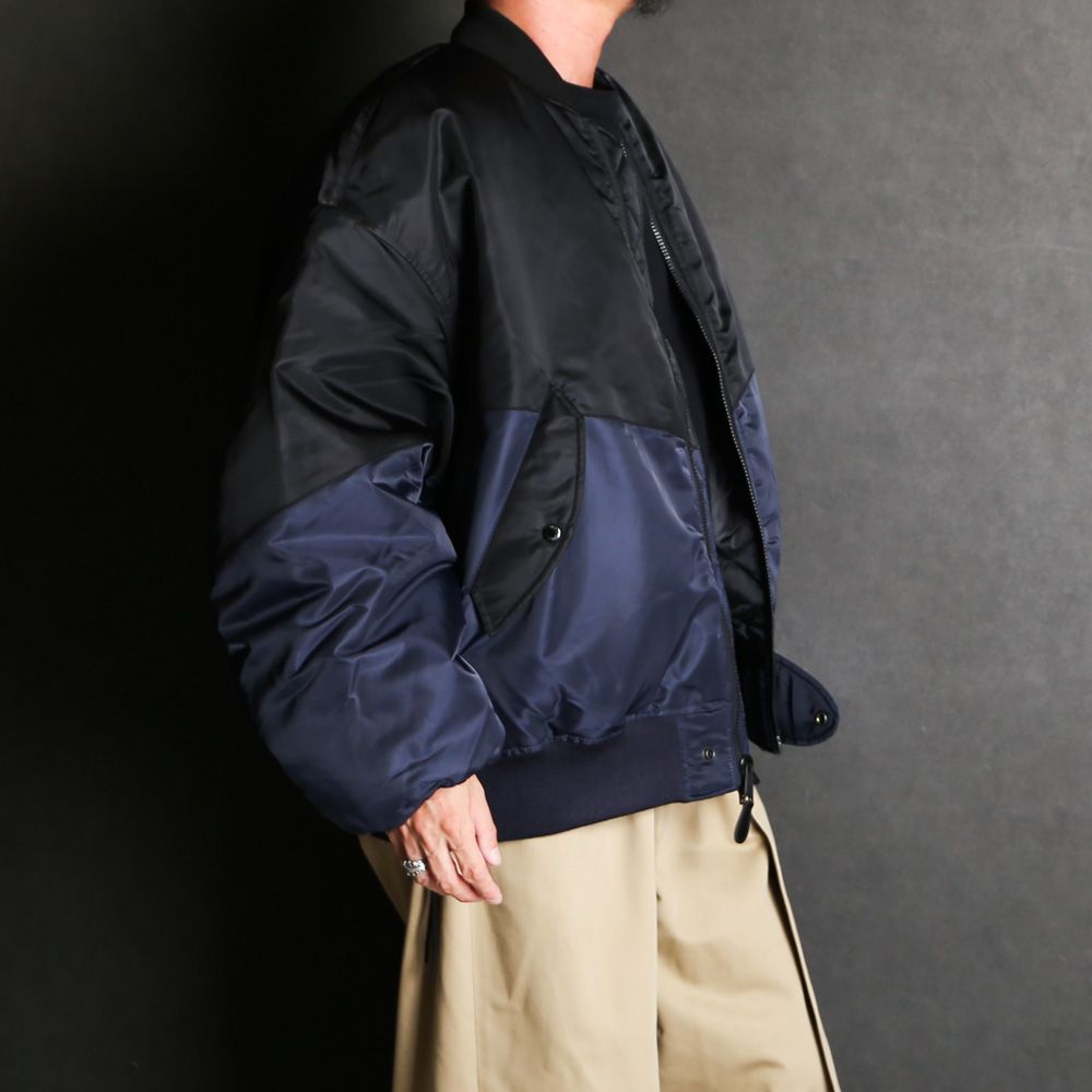 FACETASM - × AVIREX / PATCHED MA-1 JACKET / リバーシブル