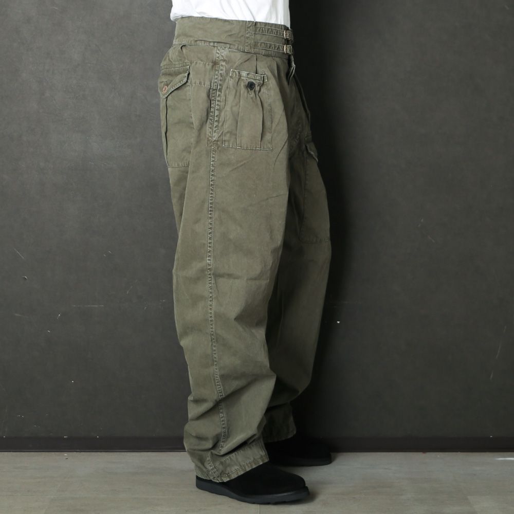 GURKHA TROUSERS - KHA / 2026AW-PT4-YT