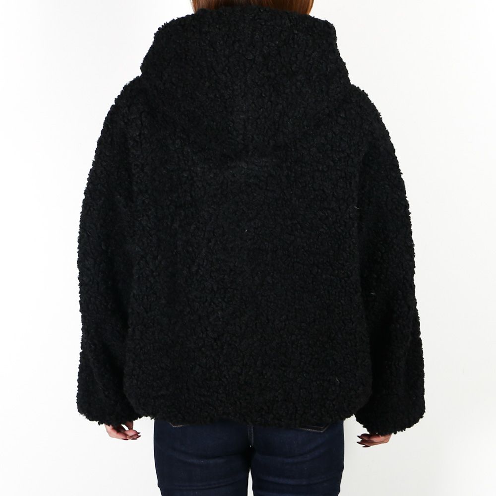 【レディース】 IPAMA イパマ - BLACK / ボア フードブルゾン (フリース) / LJXA0042033588