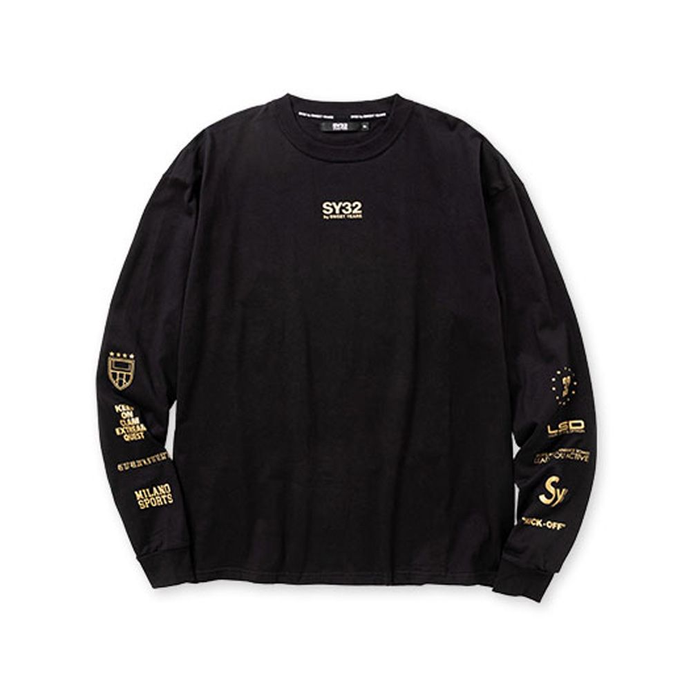 LOOSE SILHOUETTE MULTI LOGO L/S TEE / ロングスリーブTシャツ / 13537J