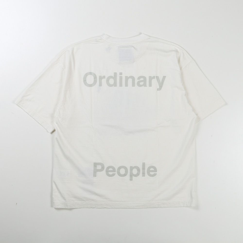 Leon Printed Tee - WHITE / レオン プリンテッド Tシャツ / J16TS861