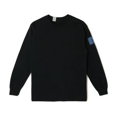 LONG SLEEVE T-SHIRT - BLACK / 9242-CS82