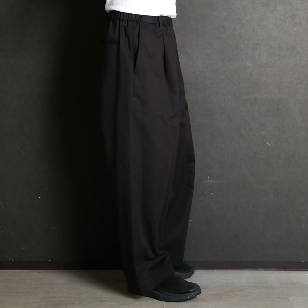 Wide easy pants - Lyocell chino / ワイドイージーパンツ - リヨセルチノ / SN-609A