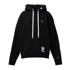 Leon Embroidery Hoodie - BLACK / レオン エンブロイダリー フーディー / J16HD791