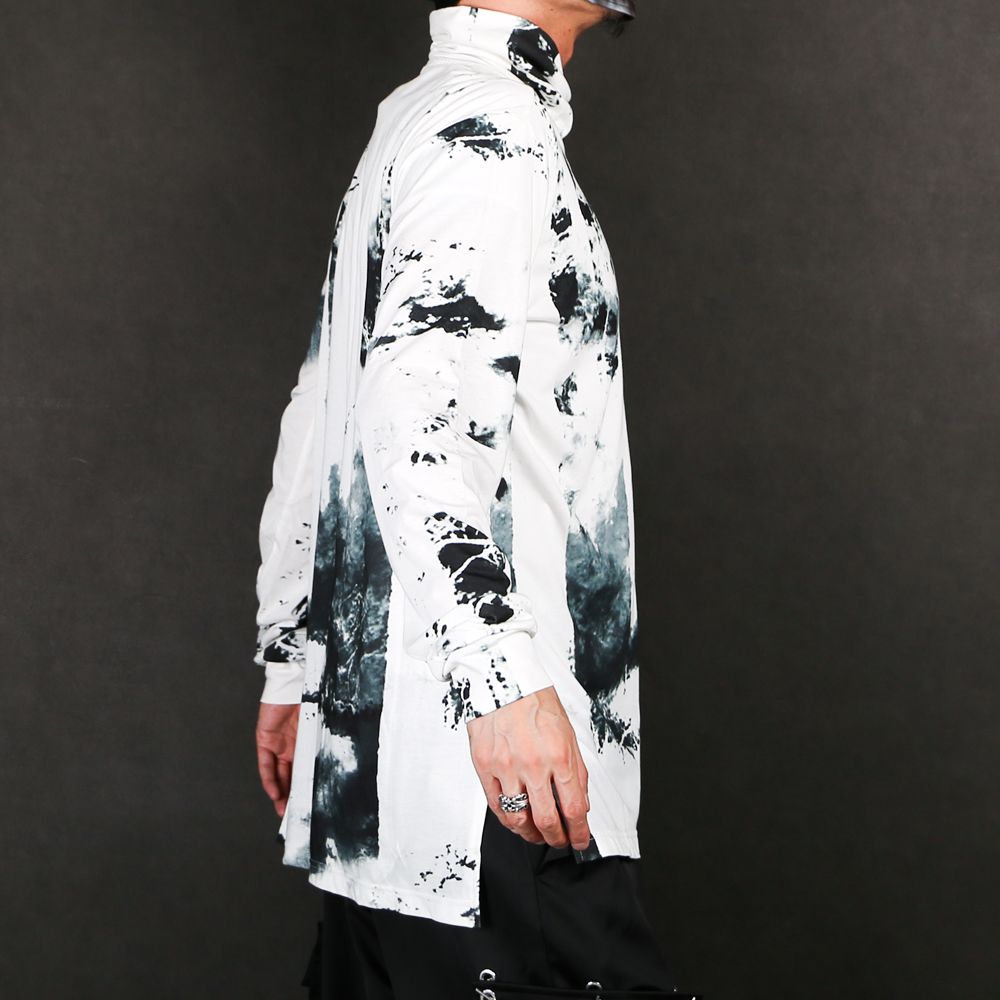 "Forest Fire" Fire T-shirts / グラフィック タートルネック Tシャツ / TA20AW-JR051