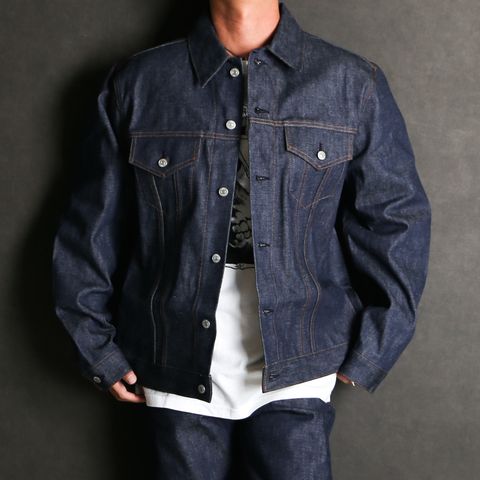 DENIM JKT TL RIGID / デニム トラッカージャケット / 1252008