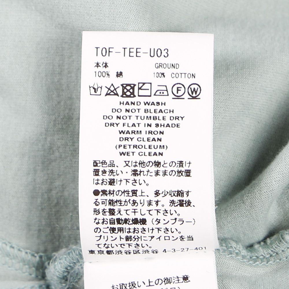 ANARCHY BIG TEE / Tシャツ / TOF-TEE-U03