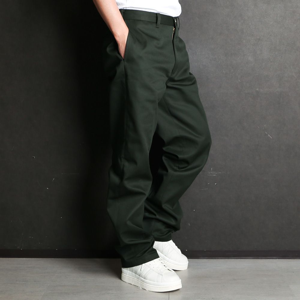 MASSES - TC-HOPSACK PANTS - Green / ワークトラウザー / 1241015 | chemical  conbination