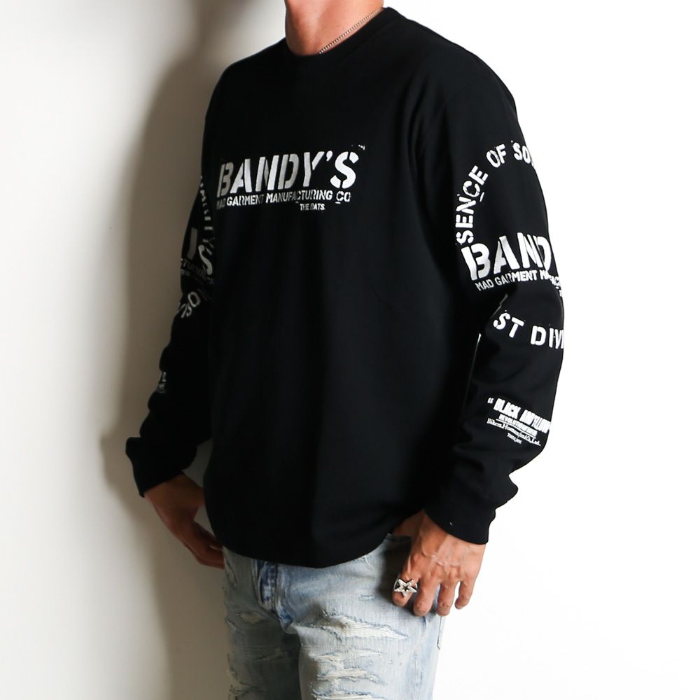 RATS FULL BLOOD CREW NECK SWEAT　黒M美品キムタク キムタク着 RATS CREW NECK SWEAT ブラウン（キムタク RATS
