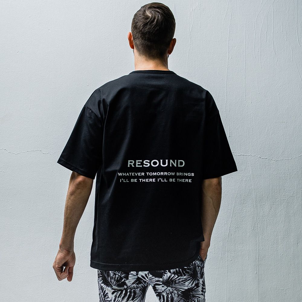 RESOUND CLOTHING - BACK ICON ROGO LOOSE TEE / オーバーサイズ