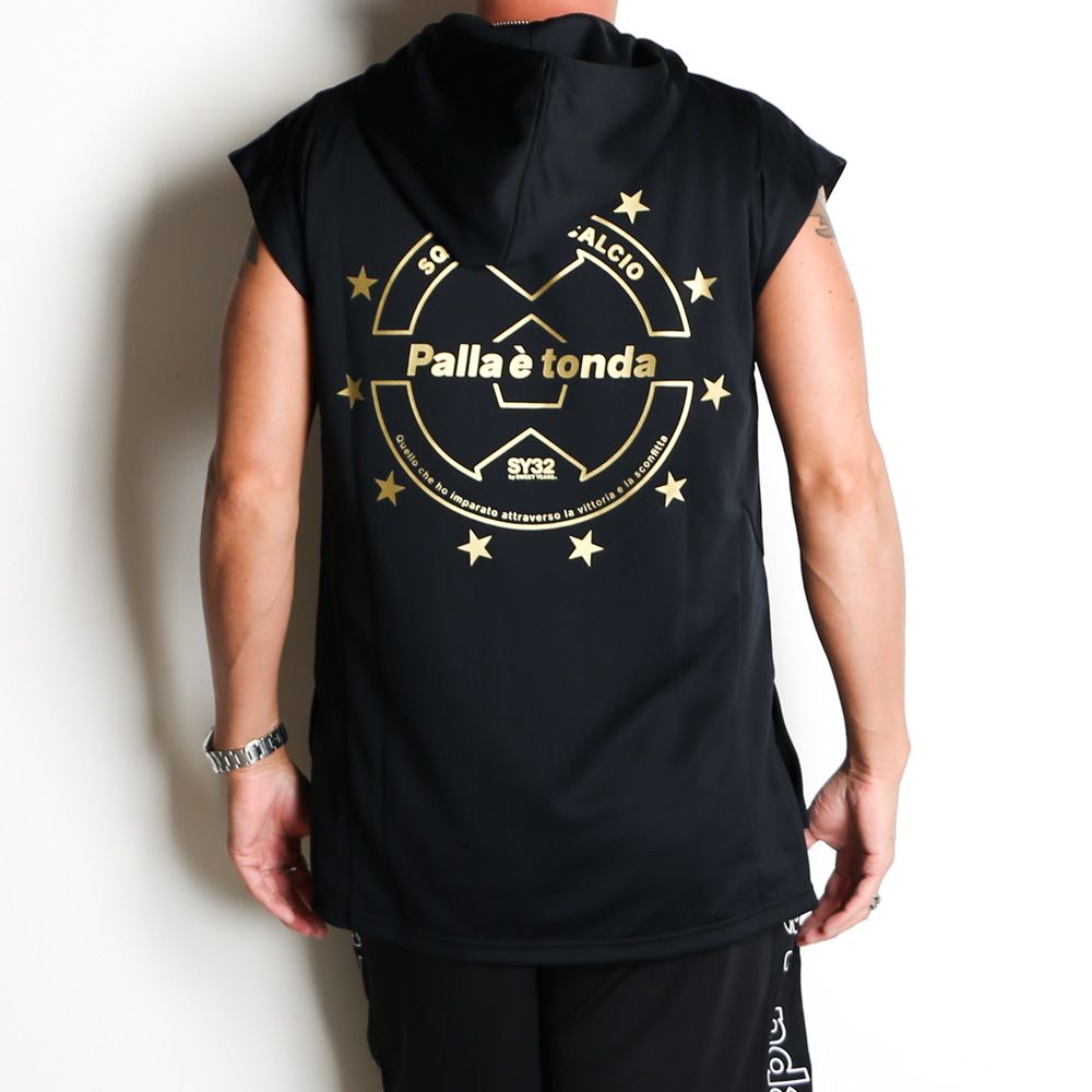 ACTIVE WORK OUT NOSLEVE HOODIE  / ノースリーブ パーカー / 14205