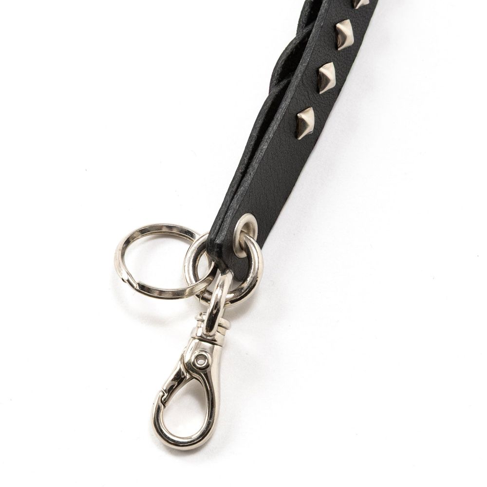 STUDS LEATHER NECK STRAP / スタッズ レザー ネックストラップ / CL-26SS009LE