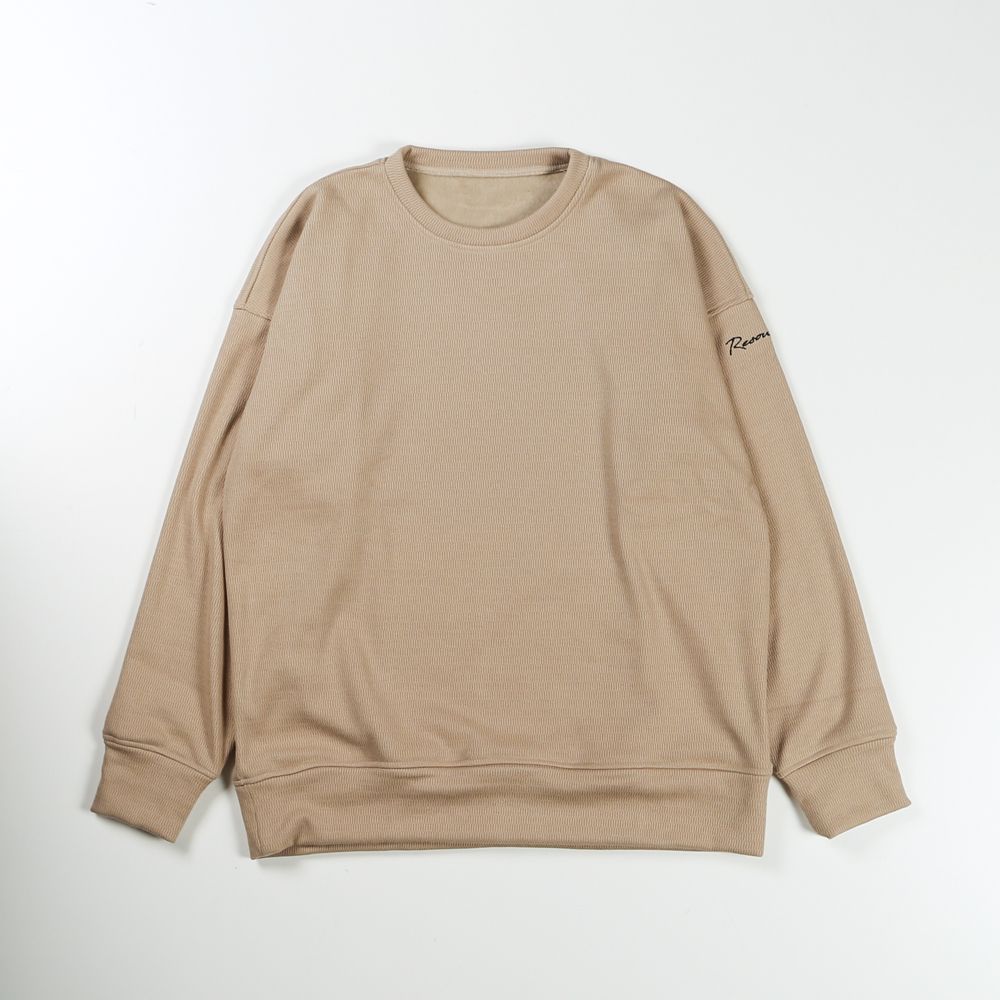 thermal loose trainer / ハニカムサーマル ルーズトレーナー / RC22-C-005