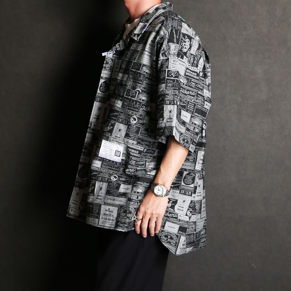 Maison MIHARA YASUHIRO - Classic Tag Jacqurd H/S Shirts