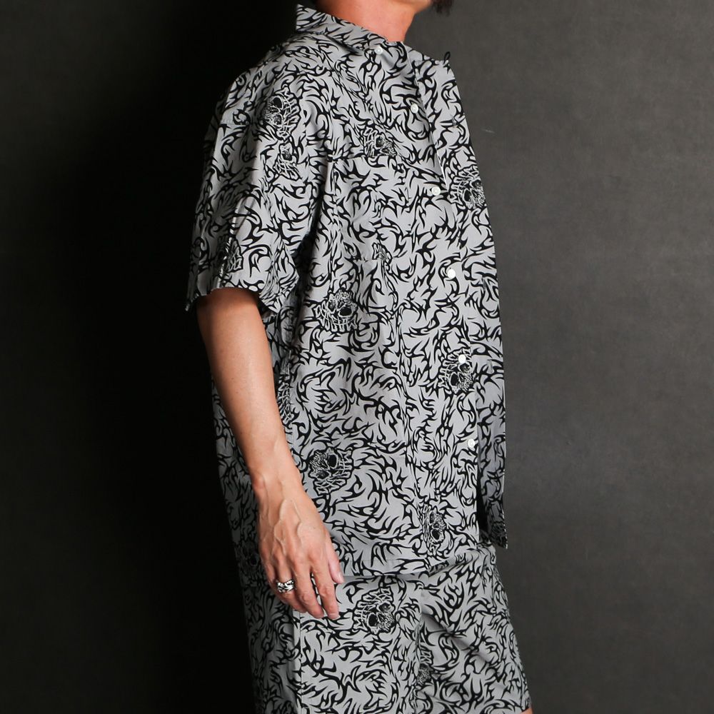 MASSES SKULL スカルシャツ Mサイズ MASSES - 【ラスト1点-サイズL】SHIRT S/S SKULL / シャツ