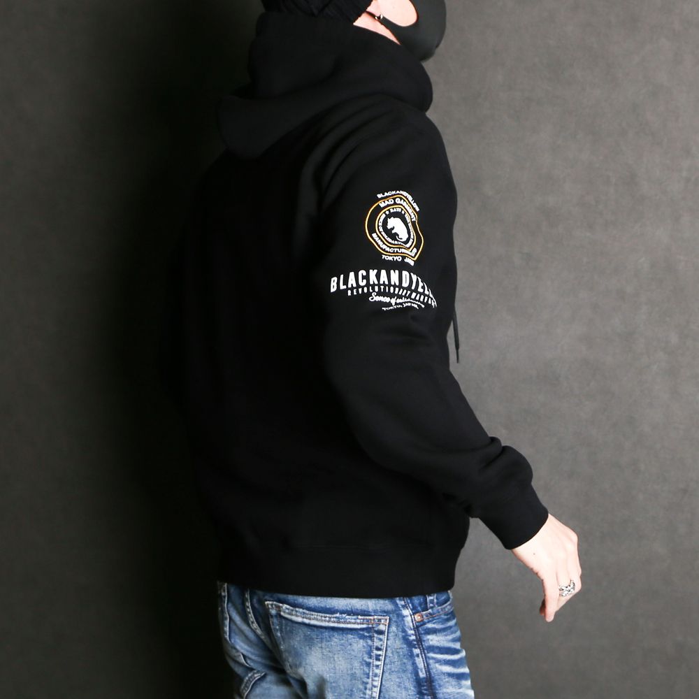 RATS - ZIP HOODIE TYPE-B / プリント ジップアップパーカー / 21'RTC