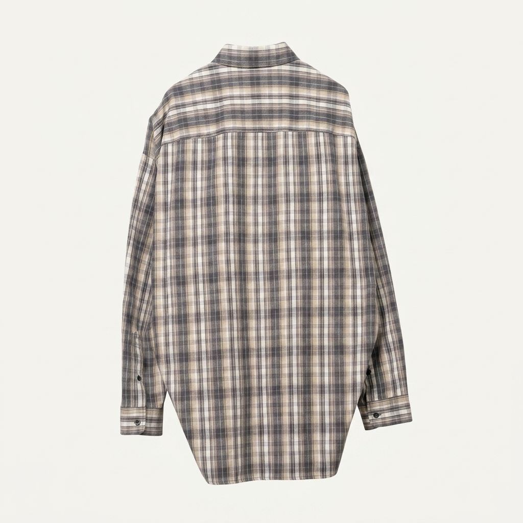 Check Long Sleeve Shirt - Black / チェック ロングスリーブ シャツ / J17SH186