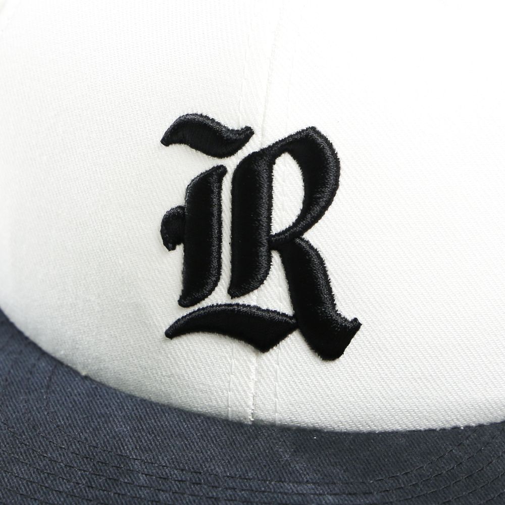OLD ENGLISH COMBI CAP / 6パネルキャップ - ブラック / 22'RA-0414
