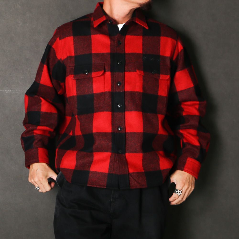 CPO Shirt - Red / CPOシャツジャケット / GD0469