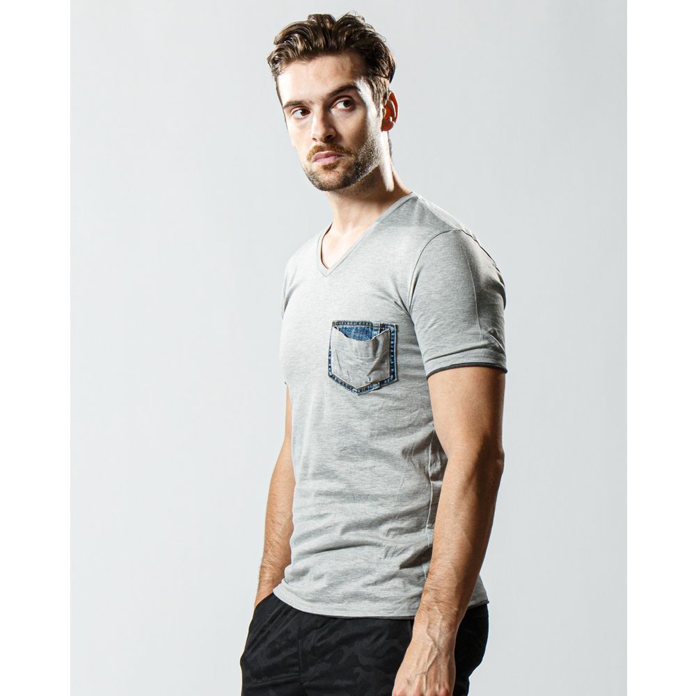 denim pocket-T / デニムポケット カットオフTシャツ / 7943 lj91t