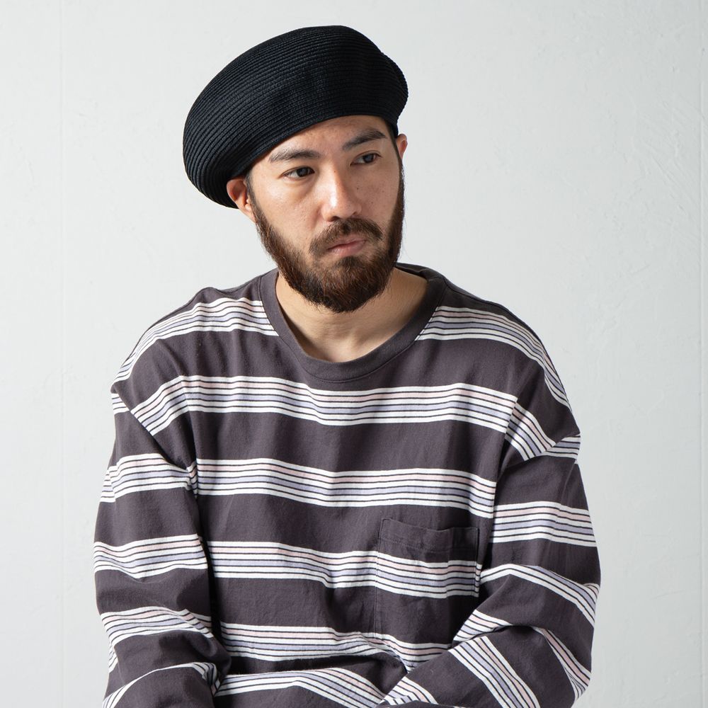 Cotton braid beret / コットンブレード ベレー / RL-21-1157