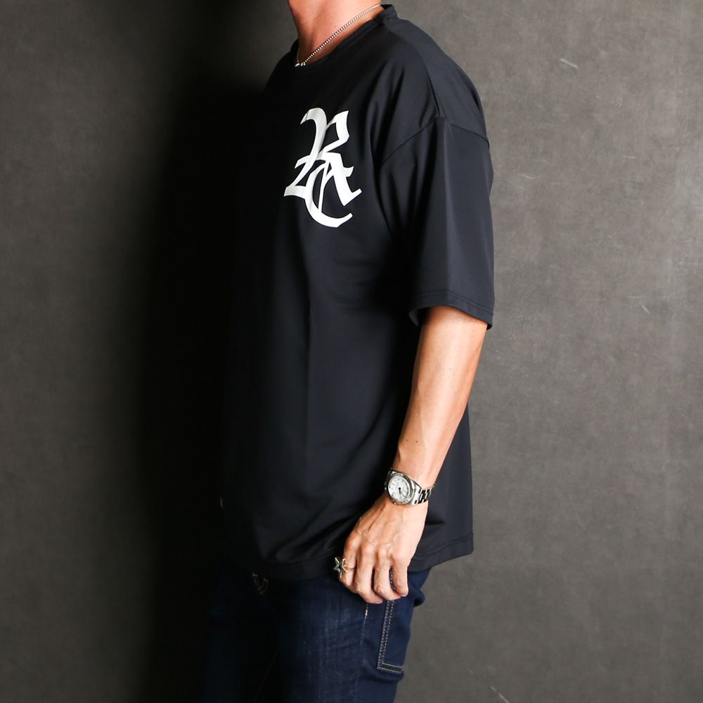RC ROGO MESHLOOSE TEE / ドロップショルダー メッシュTシャツ / RC28-T-004
