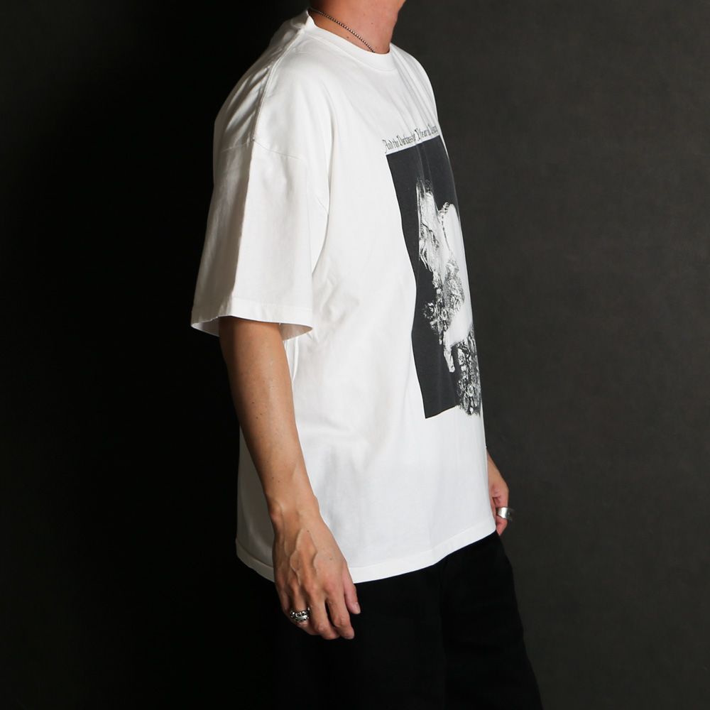 “SWEET SMILE” Tee T/C - WHITE / グラフィック Tシャツ / G16TS096