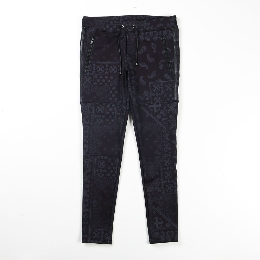 Johnson LINE HEAT PT - paisley BK / ジョンソンラインヒートパンツ / RC38-ST-009H