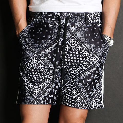 RUSH SHORTS - BANDANABK / ラッシュガード ショートパンツ / RC40-HP-002