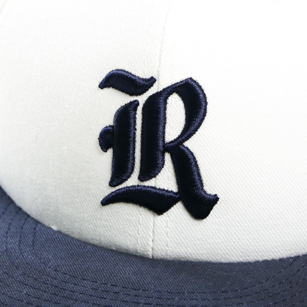 OLD ENGLISH COMBI CAP / 6パネルキャップ - ネイビー / 22'RA-0414