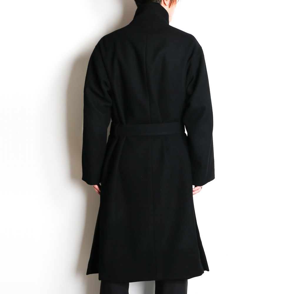 superNova. - Stand collar coat - Melton / スタンドカラー ロングコート / SN-332B |  chemical conbination