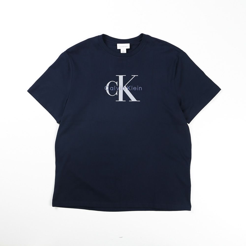 Calvin Klein Jeans - SS HERO MONOLOGO TEE - NAVY/ Tシャツ
