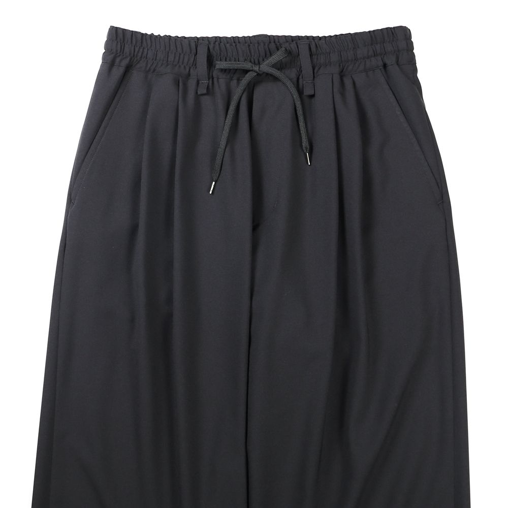 WORSTED WOOL-LIKE TWILL PT / 2タックワイドイージーパンツ / 478214