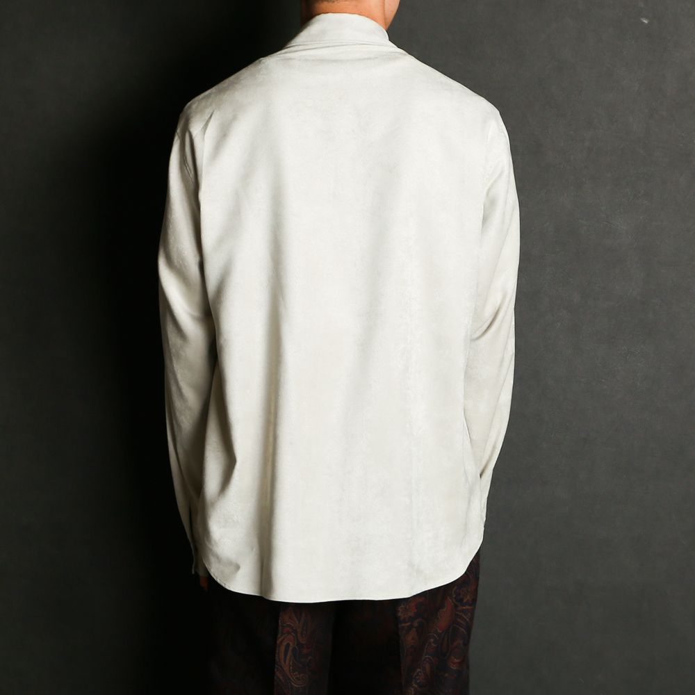 ECO SUEDE SH / エコスエード プレーンシャツ / 379207