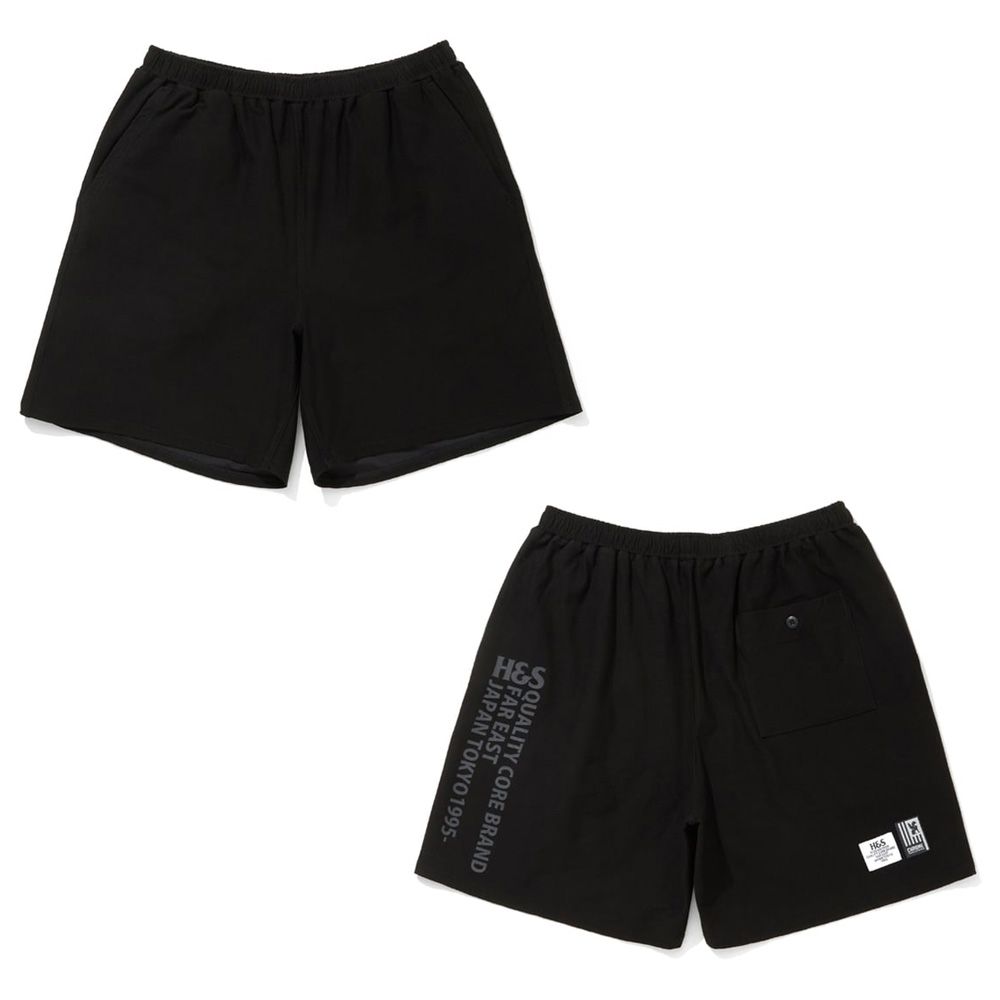 H&S×Chrome 8℃- Short (26aw) - BLK / ショートパンツ / HP-070226