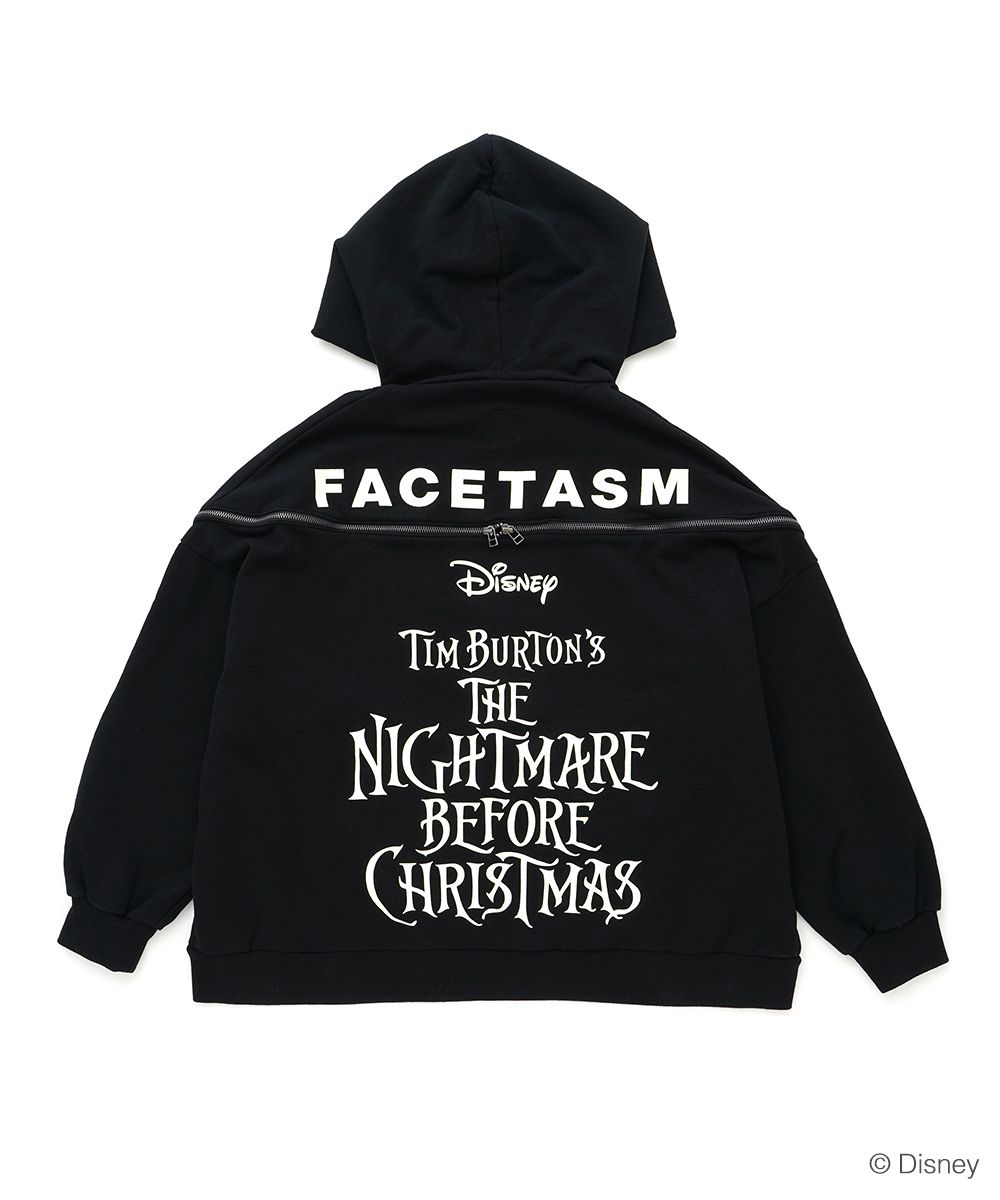 FACETASM - NIGHTMARE BEFORE CHRISTMAS ZIPPER HOODIE