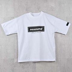 BOX OVER TEE - WHITE / オーバーサイズ ナイロンTシャツ / RC40-T-007