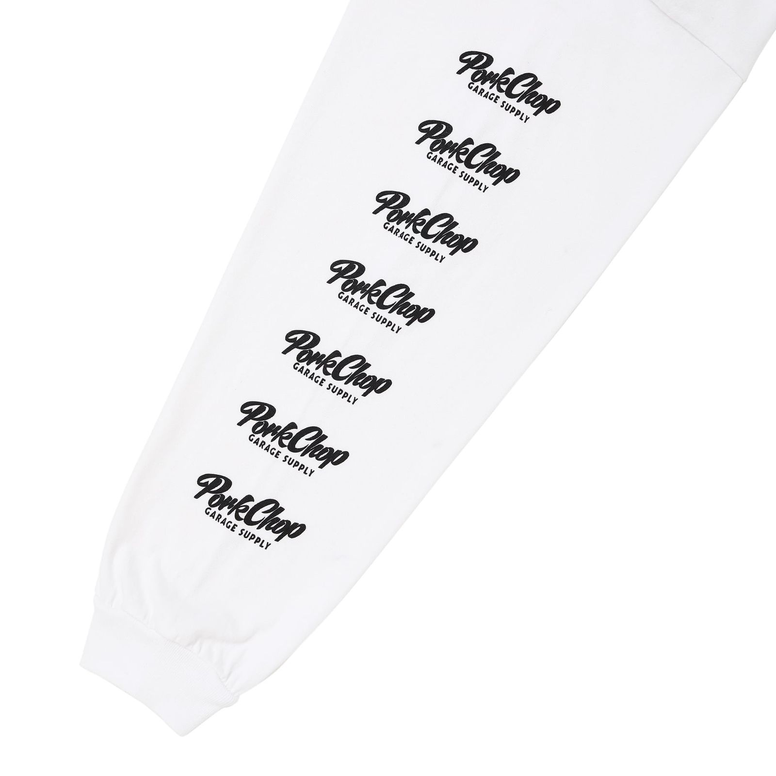 SCRIPT PORK L/S TEE - WHITE / ロングスリーブTシャツ