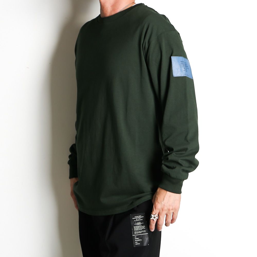 【ラスト1点-サイズ38】 LONG SLEEVE T-SHIRT - D.KHAKI / 9242-CS82