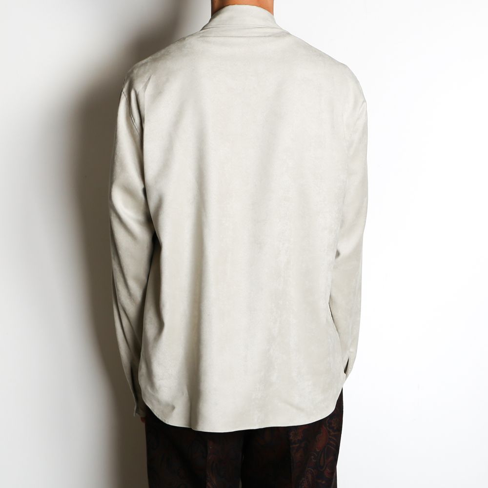 ECO SUEDE SH / エコスエード プレーンシャツ / 379207