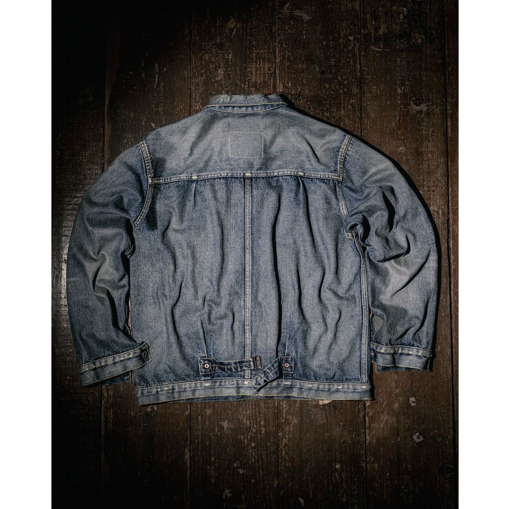 MVC type-I tracker jacket (used washed) - Indigo / デニムジャケット / MVC-JK02