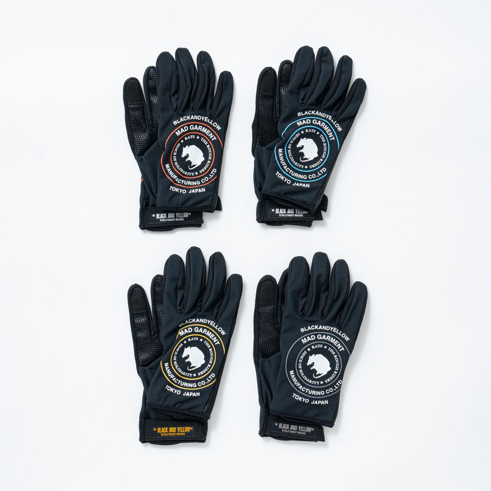RATS - MC GLOVE - BLACK × GRAY / グローブ / 25'RA-0415