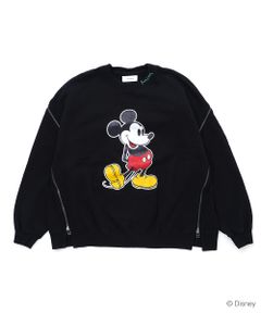 MICKEY ZIPPER CREWNECK / スウェット / MIMI-SW-U06