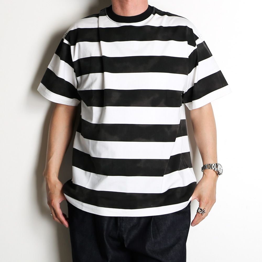 Hazy Bold Border T-SH / 2305-6001