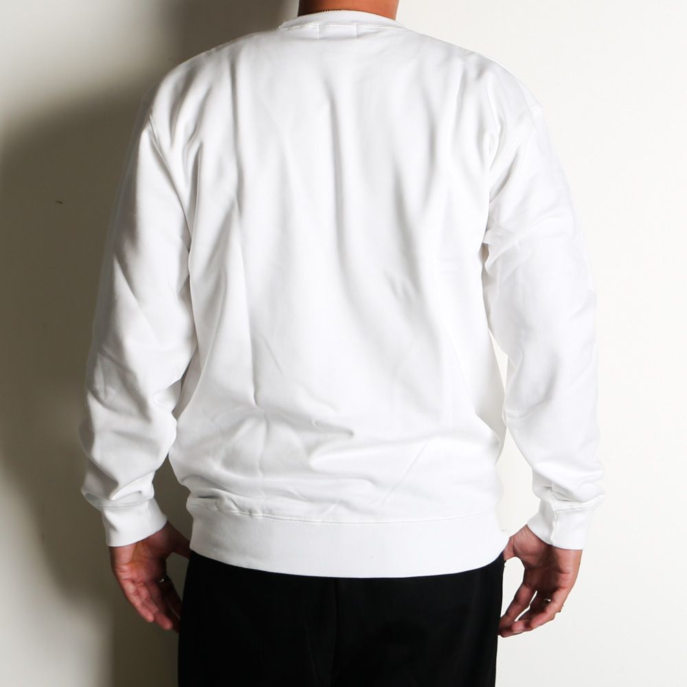 SCRIPT COLLEGE SWEAT - WHITE / スウェット