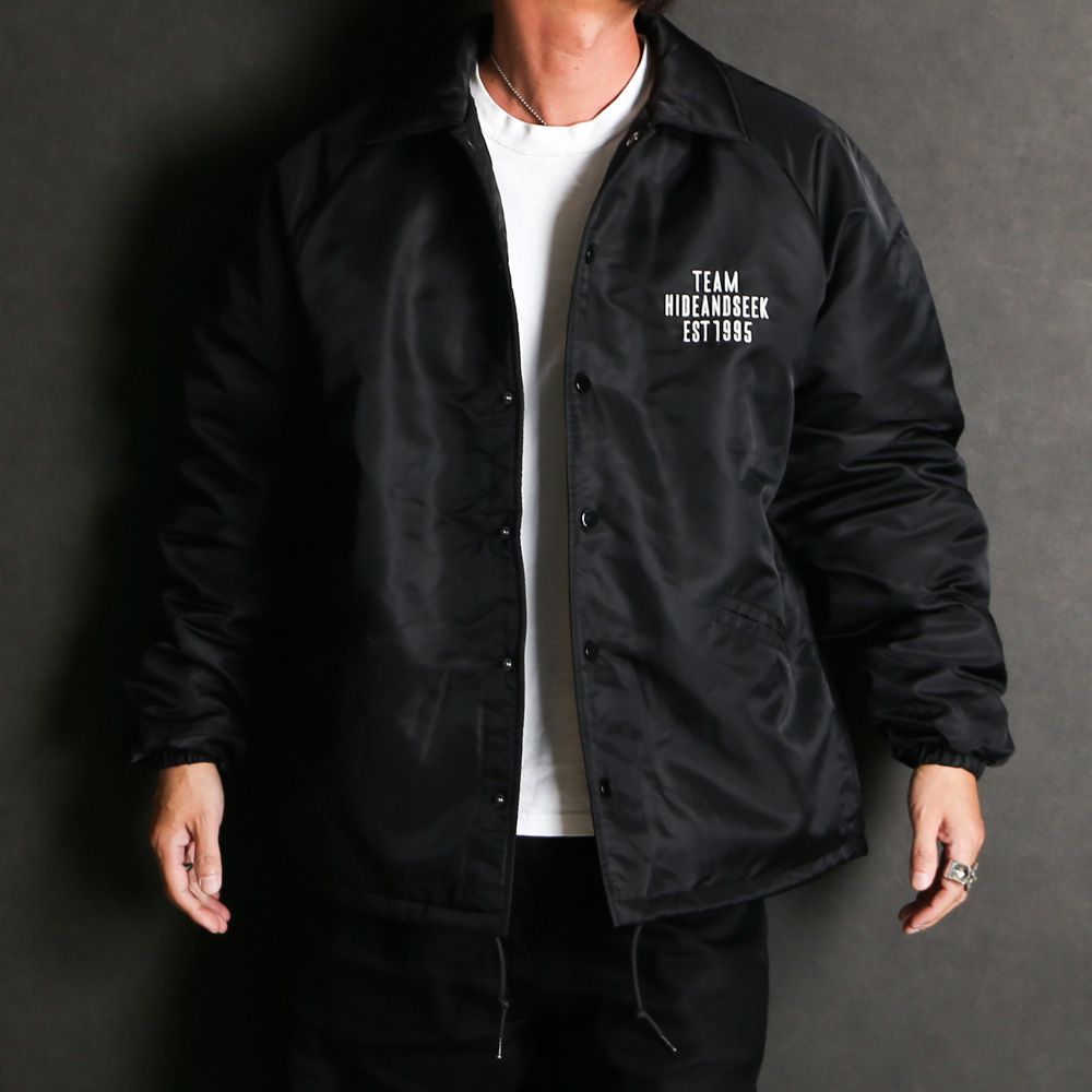 Coaches Jacket (25aw) - BLK / コーチジャケット / HJ-120125