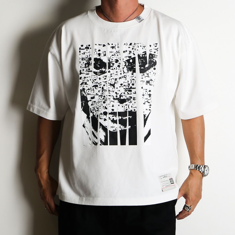 MASSES × Maison MIHARA YASUHIRO / FACE PRINT T-SHIRTS MMY - WHITE / Tシャツ / C15TS042