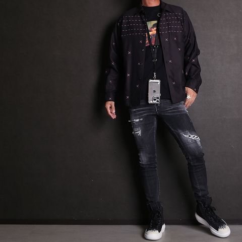 【RATS】【MINEDENIM】【DSQUARED2】【【Y-3】【【Iroquois】コーディネート